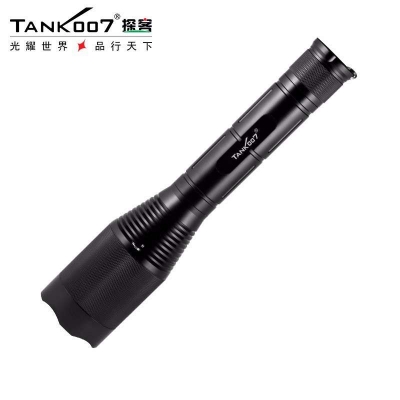 TANK007探客CI03大勻光伸縮調(diào)焦式手電投射、無干擾雜散光