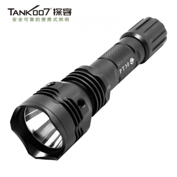 TANK007探客PT30戰(zhàn)術強光手電筒 夜騎露..