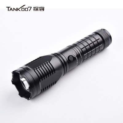 TANK007探客可充電執(zhí)勤，執(zhí)法，巡邏遠(yuǎn)射防水戶外超亮LED電筒UC20