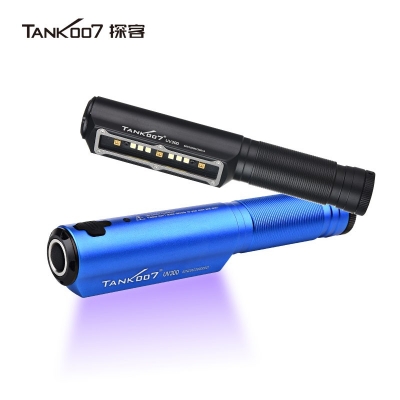 TANK007探客UV300紫外線消毒燈 家用便攜傾斜自動(dòng)感應(yīng)帶照明LED紫外線殺菌消毒